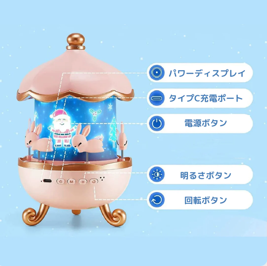 🎀 HoshiMerry™ NO.1位 獲得マジカル12テーマ星空プロジェクター