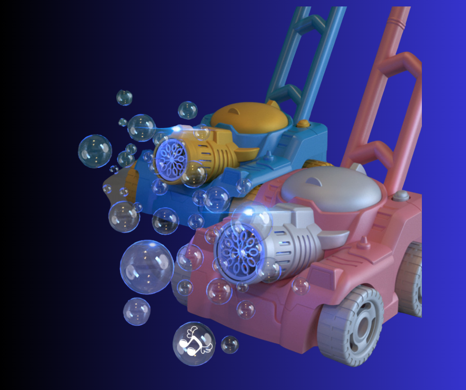 Neo™シャボン玉が止まらない!子供用電動バブルタンクカー