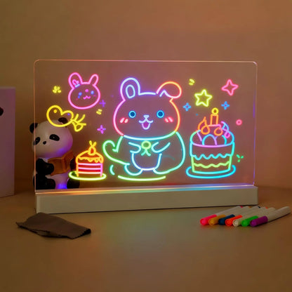 Lumina Sketch™ 子供が「スマホより夢中」になった魔法の光るおえかきボード。