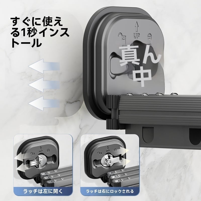 Neo™ 折りたたみ伸縮ハンガー