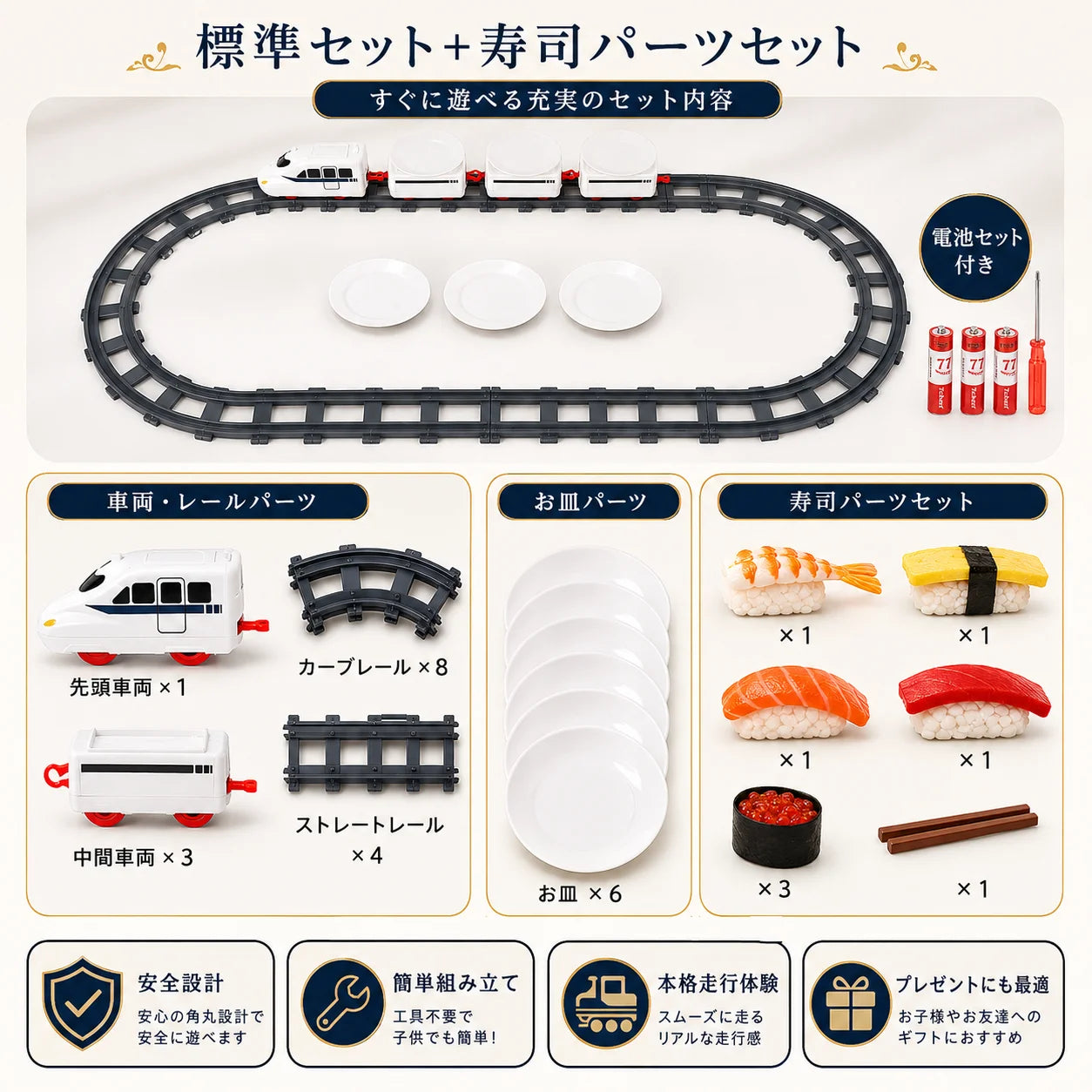 🌻 夏休み限定｜話題沸騰中 🍣🚄 SushiMatsuri™ おうち回転寿司パーティー
