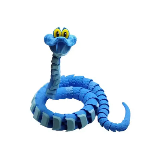 🐍 SnakeFlex™ 可動式3Dプリント スネークトイ｜ストレス解消・知育・ギフトに最適