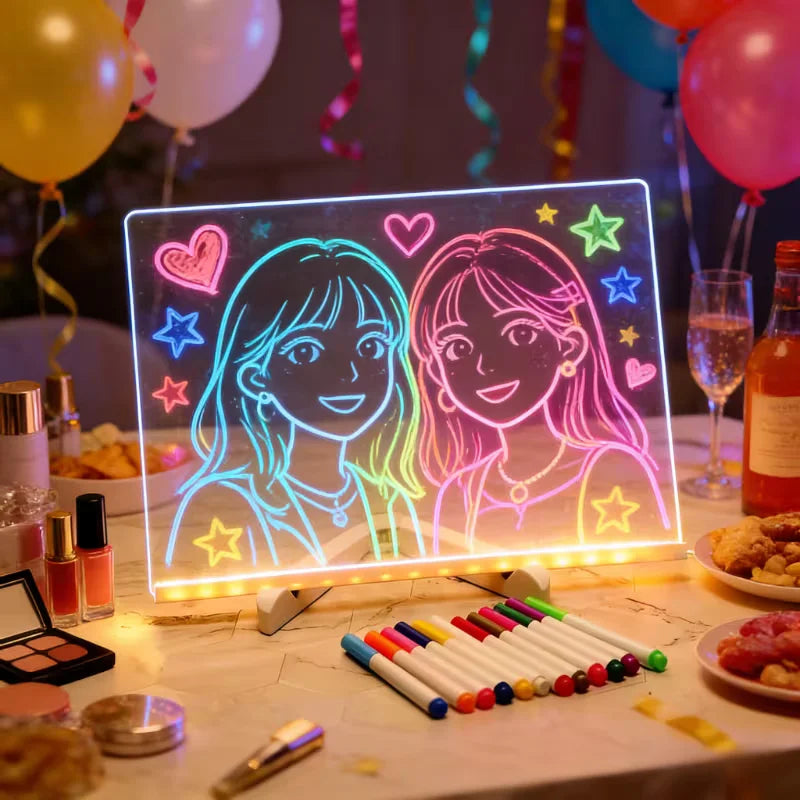 Lumina Sketch™ 子供が「スマホより夢中」になった魔法の光るおえかきボード。